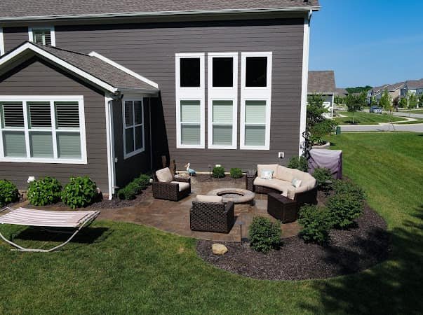 Outdoor Oasis Patio by Columbus Hardscapes